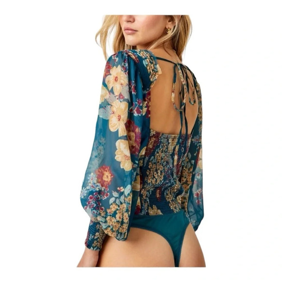 FREE‎ PEOPLE Wanderlust Bodysuit / Dahlia Combo - Picture 4 of 13